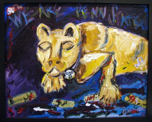 Nittany Lion PSU painting