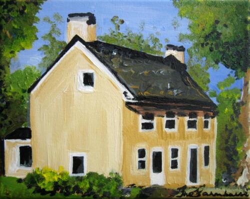 Farmhouse painting