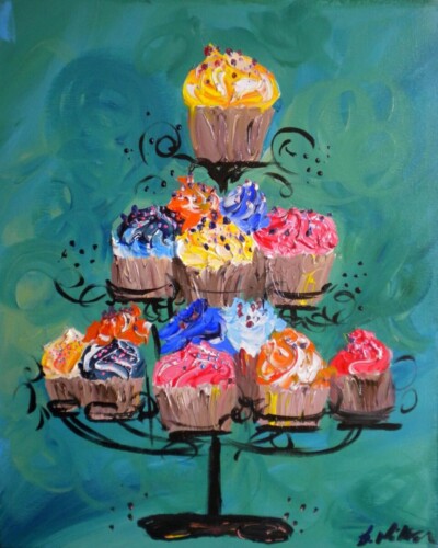 Cupcakes Painting