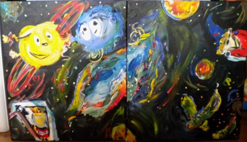 Custom Abstract Painting