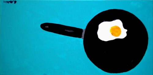 Fried Egg Painting