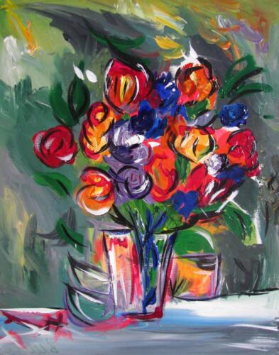 Flowers painting