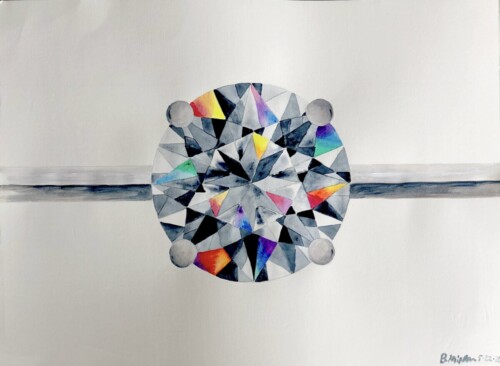 Round Diamond Solitaire Engagement Ring