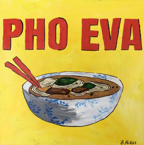 Pho Eva painting