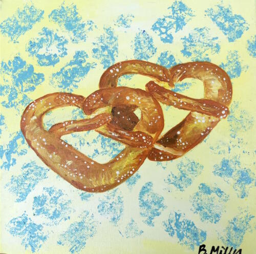 Soft Pretzel Painting