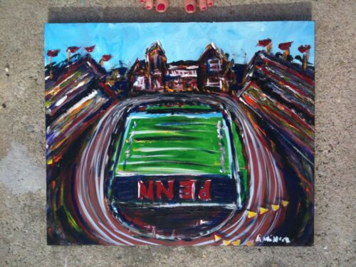 Franklin Field Penn Painting