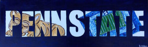 Penn State Nittany Lion Beaver Stadium painting