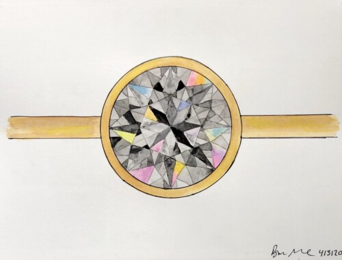 Round Diamond Solitaire Engagement Ring