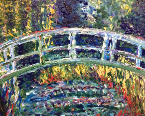 Monet Water Lilies Painting