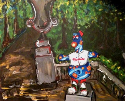 Phanatic Rittenhouse Square paitning