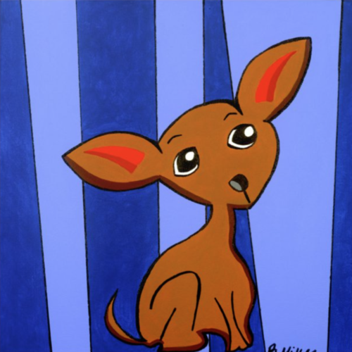 Chihuahua Painting