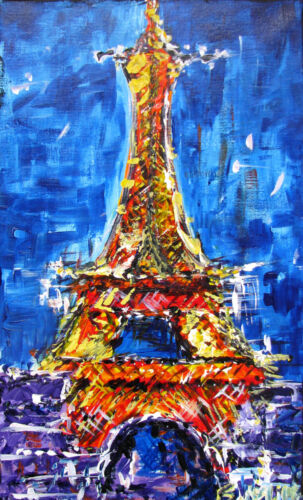 Eiffel Tower Painting