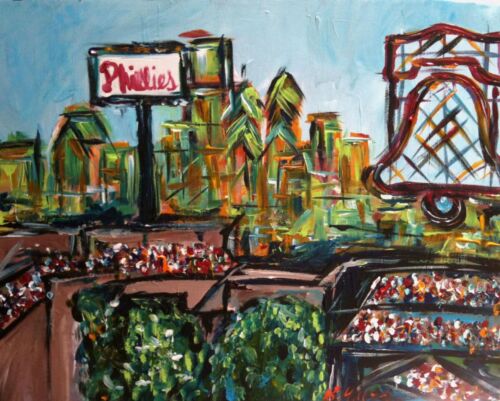 Philadelphia Phillies stadium painting, Citizens Bank Park